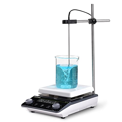 5.9in Magnetic Stirrer Digital Stir Plate Hot Plate Stirrer 5L 300℃
