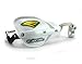 Cycra 1CYC-7401-42X Probend CRM Racer Pack Handshield w/Center Reach Mount - 7/8in. U-Clamp - White