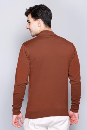 Image of GODFREY Woolen Full Sleeve Sweaters for Men Winter Wear - Turtle Neck Pullover for Men Stylish