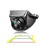 Car Backup Camera with Dynamic Trajectory Guide Line, GreenYi AHD 1080P Rear View Cam, Fisheye Lens...