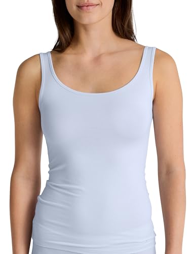 CALIDA Natural Comfort T-Shirt, Opaco, Harmony Blue, 46-48 Women's