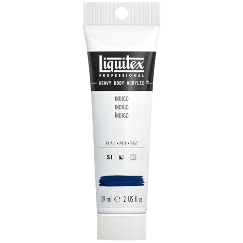 Image of Liquitex Professional Heavy Body Acrylic Paint, 2-oz (59ml) Tube, Indigo