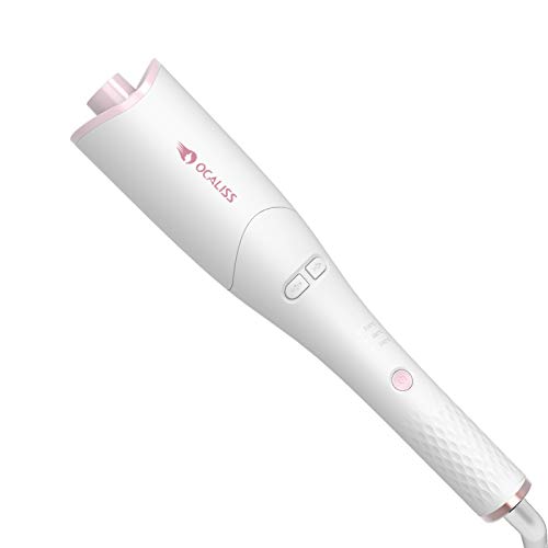 OCALISS Automatically Curling Iron Wand, Pro Hair Curler with 1â€ Ceramic Rotating Barrel, 3 Temperature Control, Smart Anti-Stuck Sensor and Auto Shut-Off Portable Curling Iron for Hair Styling