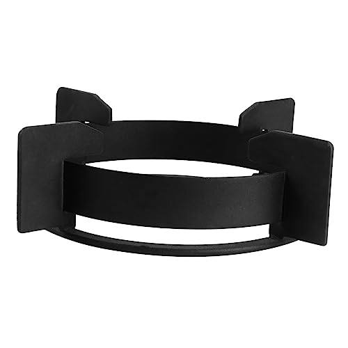 GLEAVI Support De Cuisinière à Gaz 4 Griffes En Fonte Support Anti-dérapant Pour Petite Casserole Accessoire Cuisson Compatible Wok Robuste Et Solide Usage Domestique