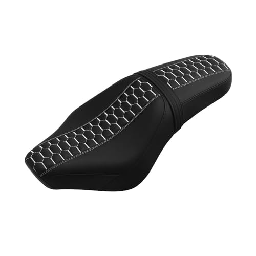 Selle double Rebel CMX500 finition haut de gamme surpiquée noir