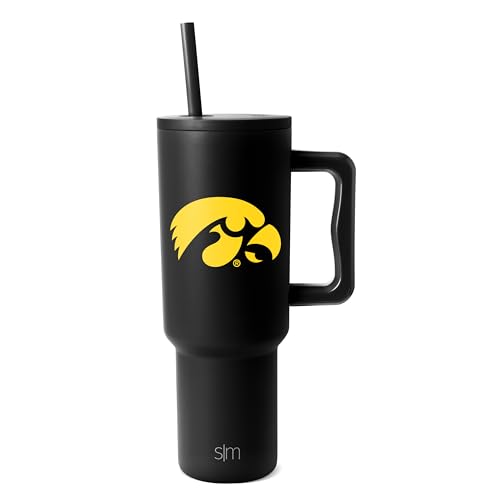 Simple Modern Iowa Hawkeyes Tumbler with Handle | 40oz - image 1