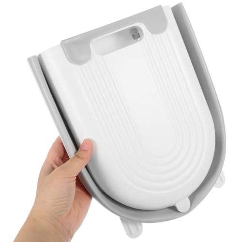 Caneca plegable de cocina colgante BESTOYARD gris y blanco miniatura 4
