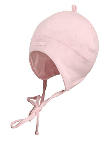 Preisvergleich Produktbild maximo Baby-Mädchen, ausgenäht, Bindeband Mütze, Rosa (Zartrosa 30), 43
