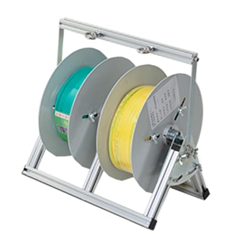 Dispensador de cables de aleación de aluminio de alta durabilidad con formato compacto de 30cm 2