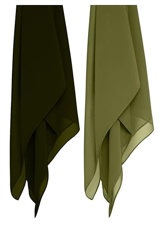 Image of Premium Georgette Hijab for Women, Lightweight and Breathable | 180x70 cm