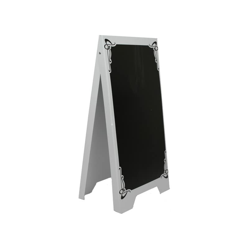 Chevalet stop trottoir plastique modèle MÉTRO dimensions 100 x 55 cm - Fabrication Française