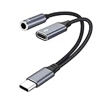 2026年モデル 2in1 タイプc イヤホンジャック 3.5mm 変換 タイプc 3極 4極 内蔵DAC PD 30W 急速充電に対応 充電しながら通話をサポート HiFi音質 遅延なし 音量調節 iPhone 14/13/12/11/8/8 Plus/7/7Plus/XS/SE/MAX/XS/X 対応 image