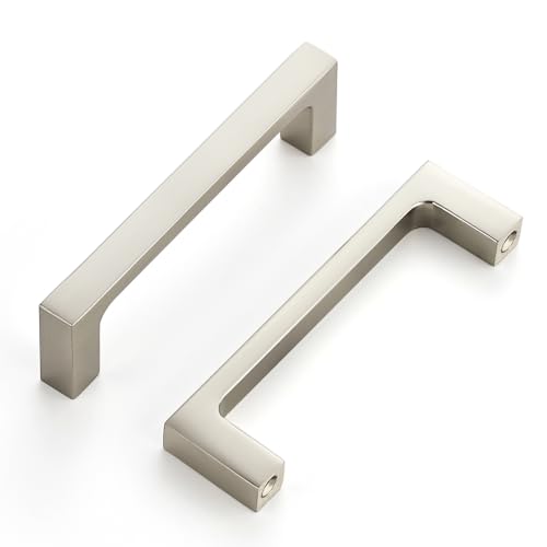 Image of Ravinte Brushed Nickel Kitchen Cabinet Solid Handles,3-1 /2 Inch,5 Pack