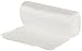 Interplas CL-HDN-2424 8-10 Gallon High Density Trash Bags, HDPE, 6 Micron, 24" Length, 24" Width (Case of 1000)