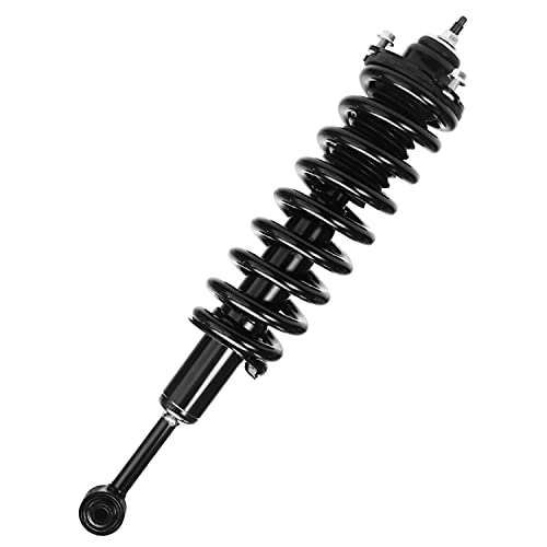 Image of Detroit Axle - 2 Front Struts for Toyota 2003-2023 4Runner 2007-2014 FJ Cruiser 2005-2015 Tacoma, Complete Struts w /Coil Spring 2006 2007 2008 2009 2010 2011 2012 2013 2014 Replacement