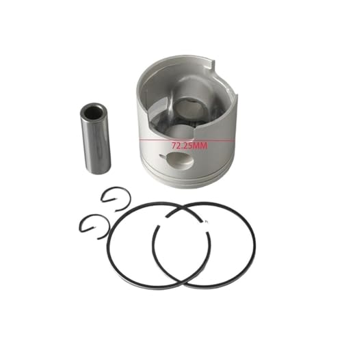 Piston et Segment 61N-11635 : Solution anti-serrage pour Moteur Hors-Bord 25 30 CV