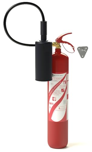 FERRETELIX Extintor CO2 5 kgs homologado eficacia 89B F