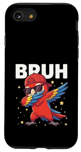 BRUH �ʔ��� �y���������I�E�� �L�b�Y �j�̎q ���D�� ���� �X�}�z�P�[�X iPhone SE (2020) / 7 / 8 �p