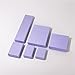 The Display Guys - 25-Pack #11 Cotton Filled Cardboard Kraft Paper Jewelry Boxes Gift Cases - Light Lavender (2.1