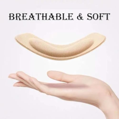 Image of Heel Grips Liner, Cushions Inserts For Loose Shoes Heel Filler Shoes Too Big Inserts For Men Women Improve Shoe Fit And Comfort And Prevent Heel Slipping And Blisters