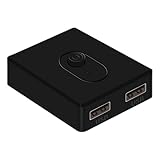 Improved Connectivity: Our USB Printer Switcher enables you to share 1 set of mouse and keyboard between multiple computers, allowing for seamless device sharing and efficient work. Click switching makes controlling all your devices as easy as a click.