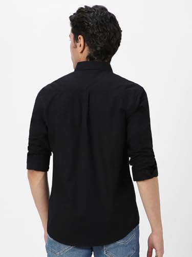 Image of Urbano Fashion Men's Cotton Full Sleeve Regular Fit Casual Solid Shirt