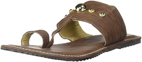 Image of Walktrendy Mens Wtmf80 Brown Flats