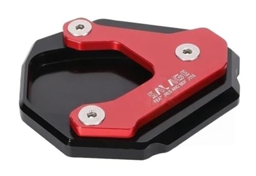 Extension de béquille latérale moto en alu rouge pour NC750 NX500