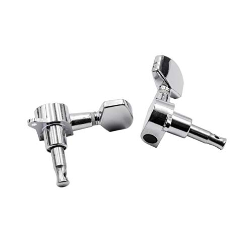 vhbw Chevilles, mécaniques 3R3L pour guitare, guitare électrique, guitare folk – Trou de perce, 10 mm, argent - Les Beatles, Paul McCartney, John Lennon, RIngo Starr, George Harrison vhbw Chevilles, mécaniques 3R3L pour guitare, guitare électrique, guitare folk - Trou de perce, 10 mm, argent – Image 3