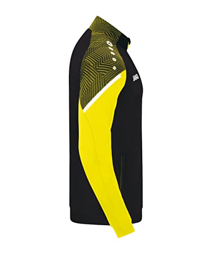 Jako Giacca In Poliestere Performance, Nero/Giallo Tenue, 116 Unisex-Bambini E Ragazzi - 4