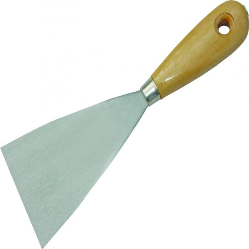 PROFI spatule à plâtre flexible avec manche de 100mm TRÈS LARGE spatule avec manche en bois de 10cm de long spatule à plâtre spatule de peintre spatule de plâtrier spatule Cover