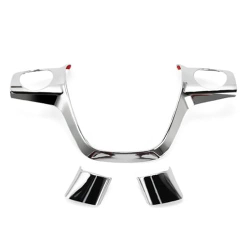 Pegatinas para panel interior Ford Focus MK3 que cubren desgaste del volante, color plata 1