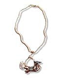 Perla Collana con Perle di Fiume e Scaramazze Bronze e Grigie
