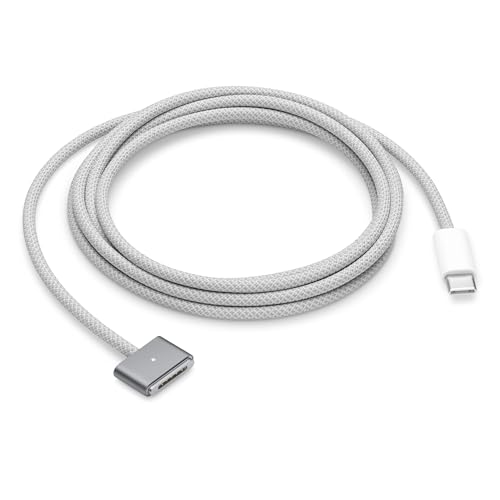Image of Apple USB-C to MagSafe 3 Cable - 2m Grey (Grey)