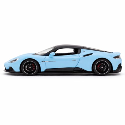 Image of 1:24 Scale Maserati MC20 Die Cast Metal Car Model with Openable Doors & Hood, Detailed Interior, Pull Back Action Toy Car for Kids & Collectors, Display Model