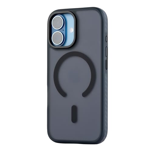 Image of TEKNE Armour Matte Back Case Cover for iPhone 17 | Shock Resistant Dual Layer Case | Slim Protective Cover with MagSafe Support | Black