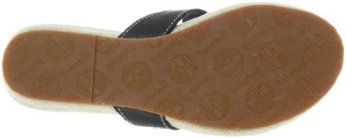 Timberland Women's Narragansett Thong Sandal,Black,6 M US | Image 3