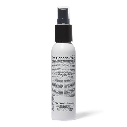 Generic Value Products Blonde Leave In Treatment, Ideal for Blondes to Fight Brassiness, Enhances Shine and Manageability, Defrizzes, Detangles, 4 Oz