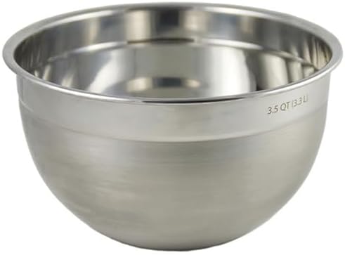 Tovolo Medium Stainless Steel Mixing Bowl 3.5 Quart Nesting Metal Bowl with Rounder Lip Edge, Dishwasher Safe Single Metal Bowl Kitchen Prep Essential, Whisking Bowl for Baking and Cooking - Thumbnail 5