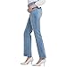 NYDJ womens Marilyn Straight Denim Jeans, Biscayne, 12 US