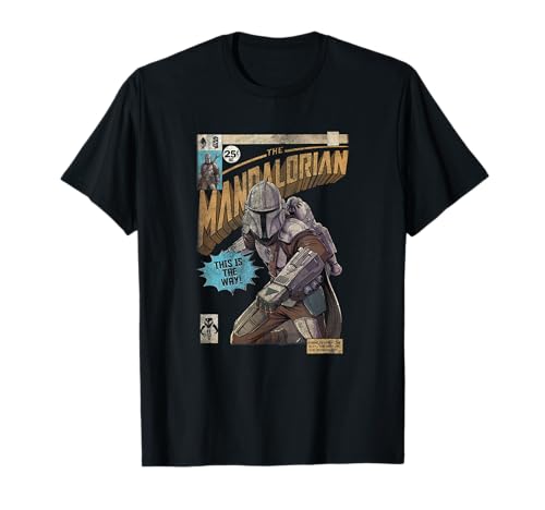 T-shirt The Mandalorian Star Wars idéal pour vos soirées streaming et conventions geek