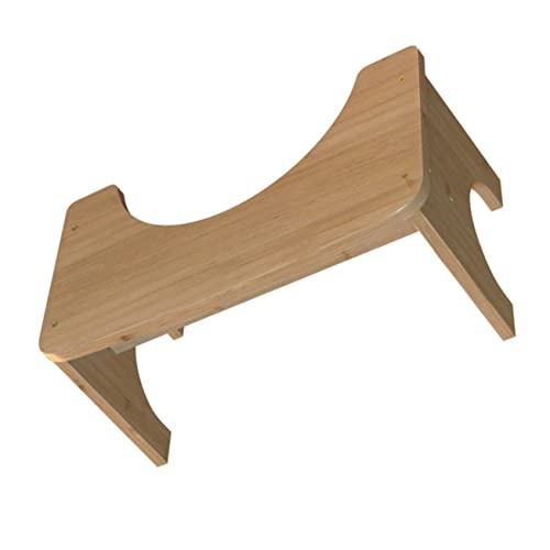 Tabouret potty stable bois Hemobllo facile à nettoyer pour petits et grands