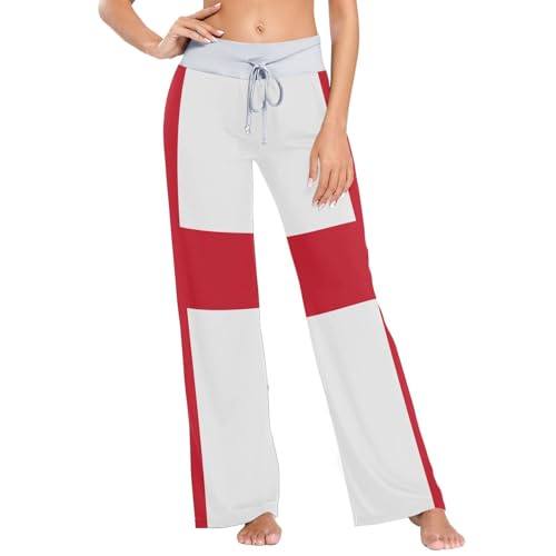 Pantalon de pyjama pour femme confortable avec motif Angleterre respirant taille XL