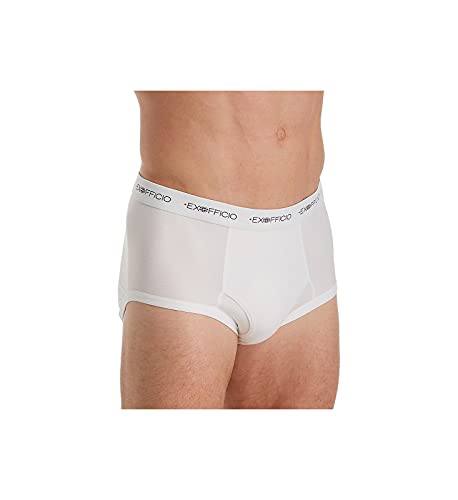 ExOfficio Men's Give-N-Go 2.0 Brief, 2416691, White, 2XL