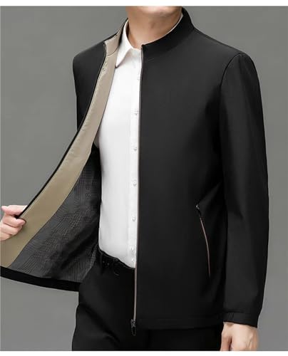 Men Vintage Blazer Jacket Workwear Men Stylish Classic Simple Solid Color Business Party Jacket4
