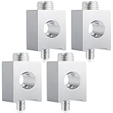 Blulu 4個 #6-2/0 ニュートラルラグキット 回路アースラグ アルミニウム接地ラグ 電気接続用 (4個、6-2/0)