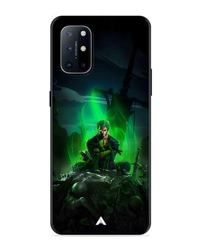 Image of Premium Anime 1 Case for Oneplus 8T (Glossy Finish) Soft-Touch Metal TPU Back Cover, Shockproof, Designer, Aesthetic Mobile Phone Case