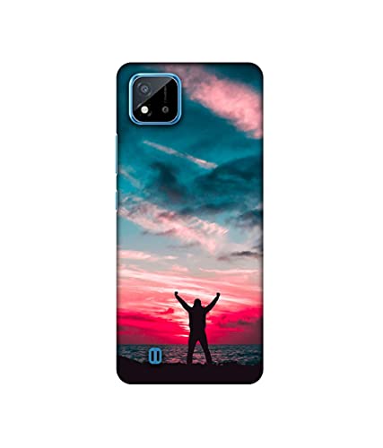 Image of Amazon Brand - Solimo Basic Case for Realme C20 (Plastic Multicolor)