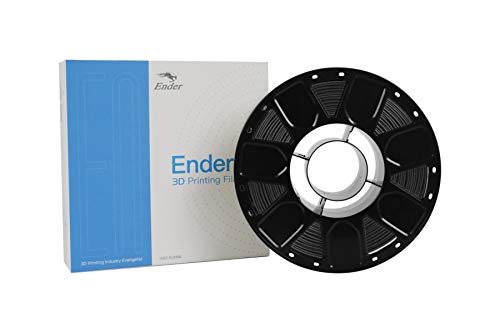 Image of WOL3D Creality Upgraded Ender 3 with Original Creality Black PLA 3D Printer Filament 1.75mm, 2026 Model with Silent Motherboard (VR 4.2.2), Orange Strip with DIY Printer, 220x220x250mm