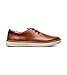 Florsheim Men Caper Plain Toe Sneaker Oxford, Cognac, 9.5 Wide